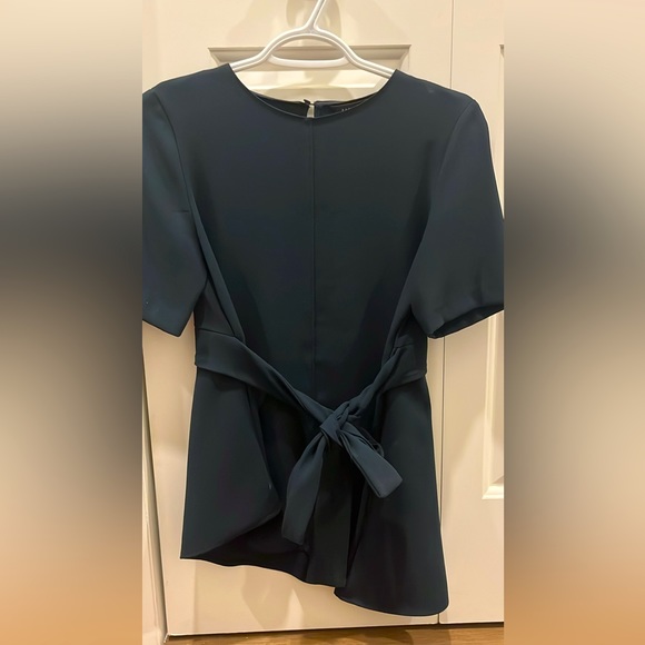 Zara top, dark green, size Small - Picture 1 of 4